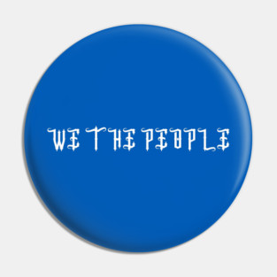 We The People Pin