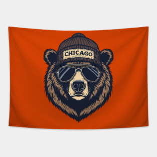 Chicago-Football Tapestry