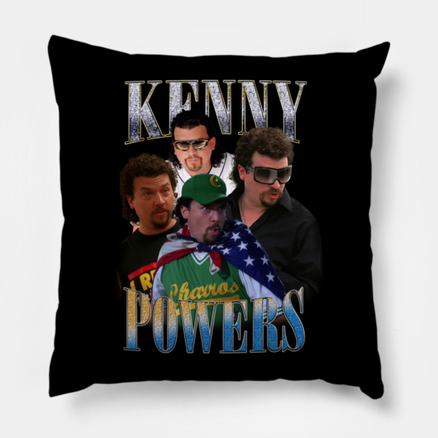 Kenny Powers // Vintage Bootleg Pillow by Tv Moments