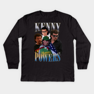 Kenny Powers // Vintage Bootleg Kids Long Sleeve T-Shirt