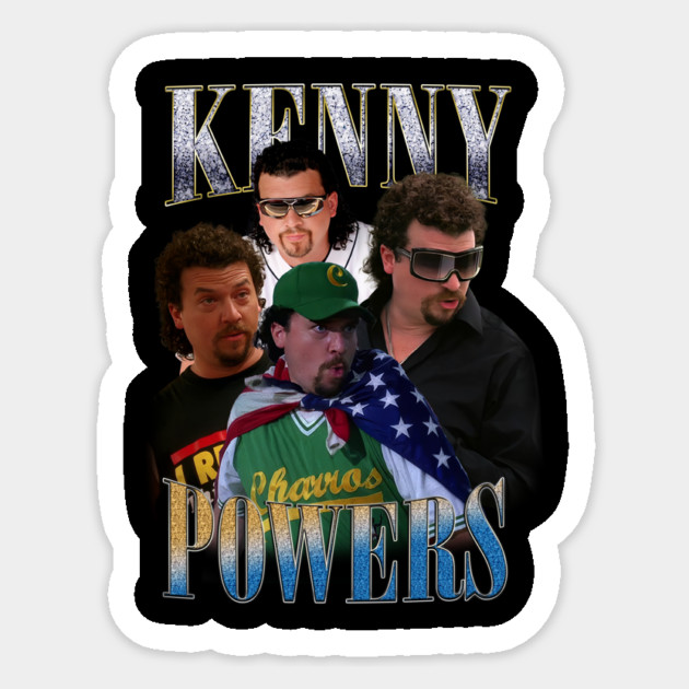 Kenny Powers // Vintage Bootleg Sticker by Tv Moments