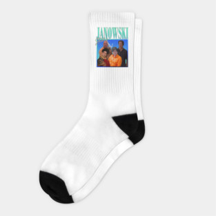 Stevie Janowski // Retro Throwback Design Socks