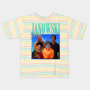 Stevie Janowski // Retro Throwback Design Kids T-Shirt