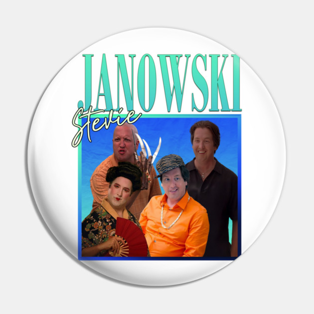 Stevie Janowski // Retro Throwback Design Pin by Tv Moments