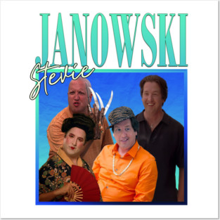 Stevie Janowski // Retro Throwback Design Posters and Art