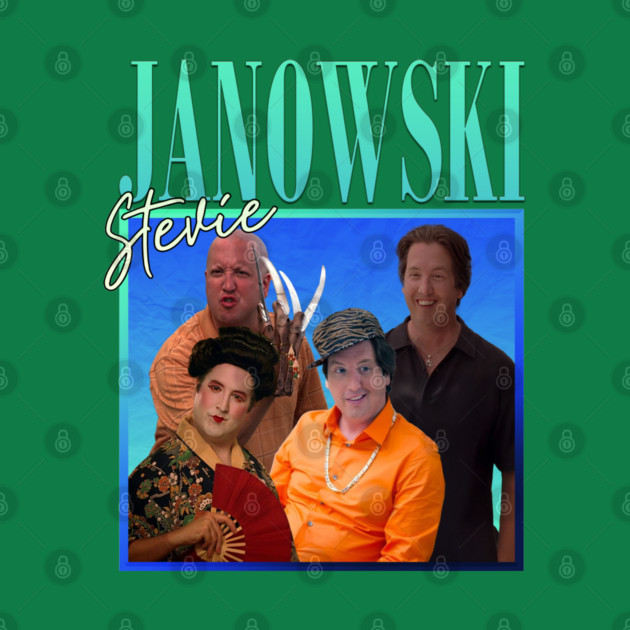 Stevie Janowski // Retro Throwback Design by Tv Moments