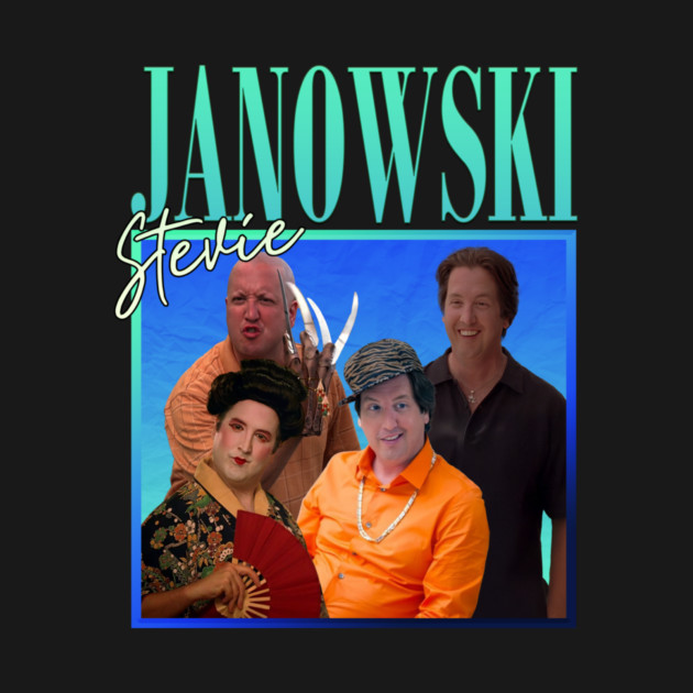 Stevie Janowski // Retro Throwback Design by Tv Moments