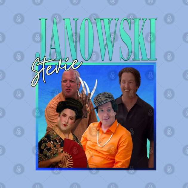 Stevie Janowski // Retro Throwback Design by Tv Moments