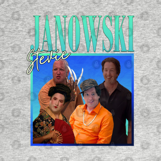 Stevie Janowski // Retro Throwback Design by Tv Moments