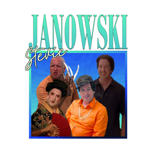 Stevie Janowski // Retro Throwback Design by Tv Moments