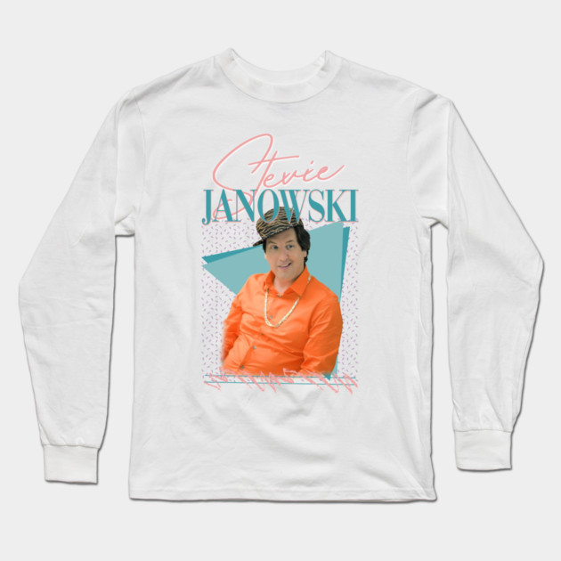 Vapor Pop 90s // Stevie Janowski Long Sleeve T-Shirt by Tv Moments