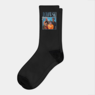 Stevie Janowski // Retro Throwback Design Socks