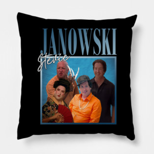 Stevie Janowski // Retro Throwback Design Pillow