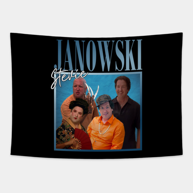 Stevie Janowski // Retro Throwback Design Tapestry by Tv Moments