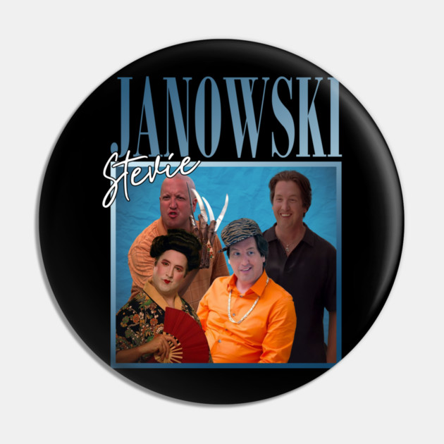 Stevie Janowski // Retro Throwback Design Pin by Tv Moments