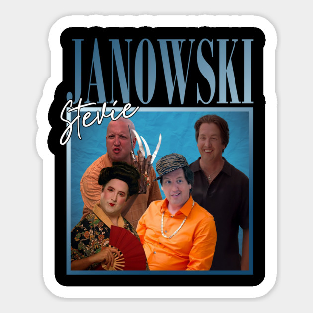 Stevie Janowski // Retro Throwback Design Magnet by Tv Moments