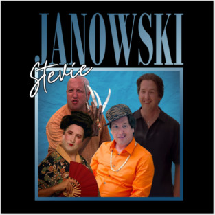 Stevie Janowski // Retro Throwback Design Posters and Art