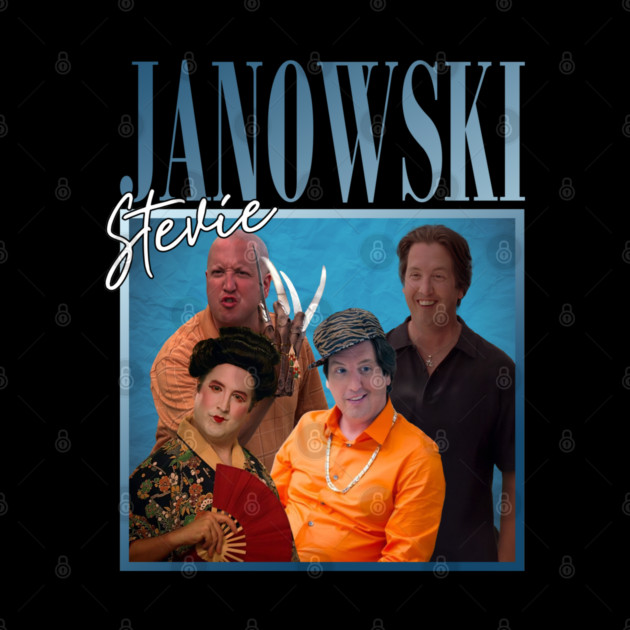 Stevie Janowski // Retro Throwback Design by Tv Moments