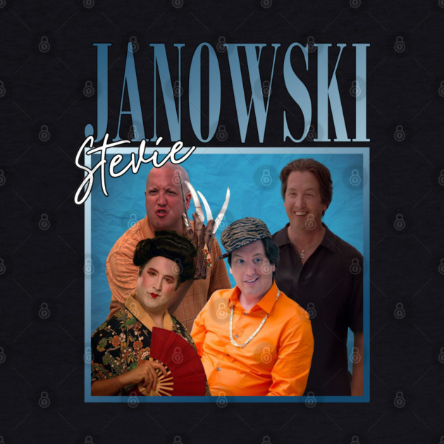 Stevie Janowski // Retro Throwback Design by Tv Moments