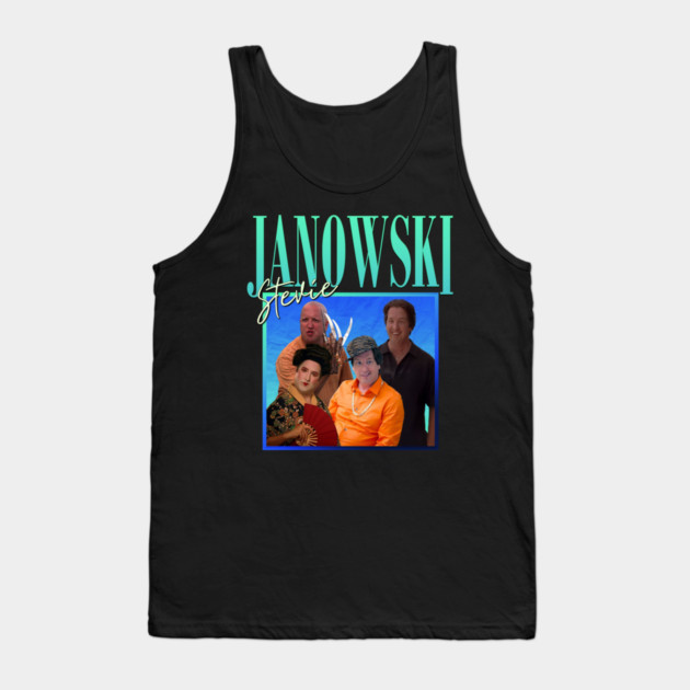 Stevie Janowski // Retro Throwback Design Tank Top by Tv Moments