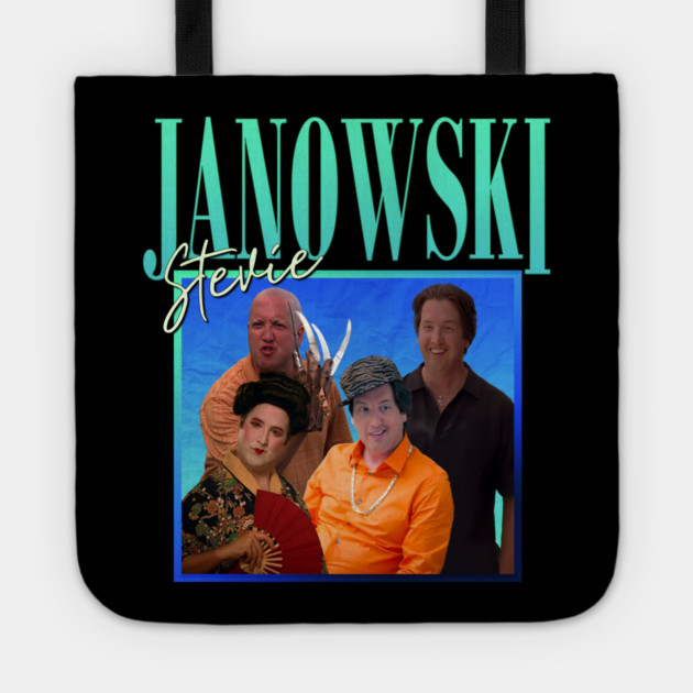 Stevie Janowski // Retro Throwback Design Tote by Tv Moments