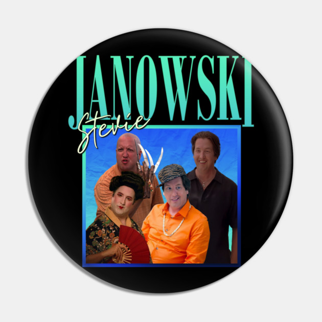 Stevie Janowski // Retro Throwback Design Pin by Tv Moments