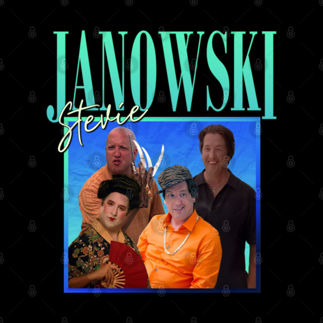 Stevie Janowski // Retro Throwback Design by Tv Moments