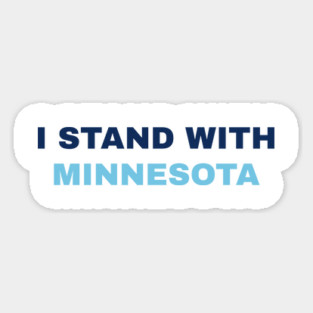 I Stand With Minnesota Magnet