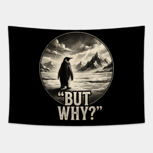 Nihilist Penguin Tapestry