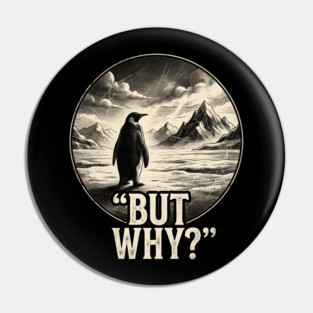 Nihilist Penguin Pin