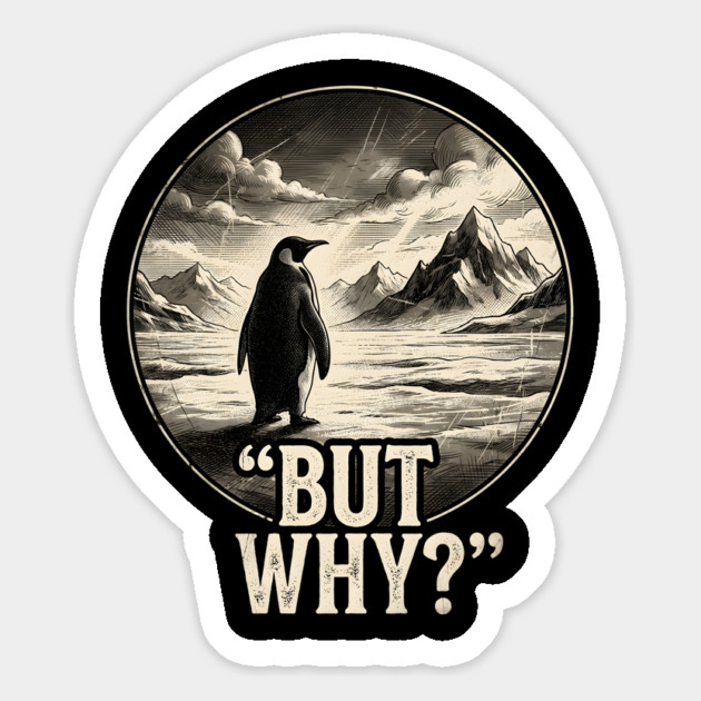 Nihilist Penguin Magnet by Creatifly Graphic Tees