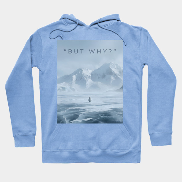 Nihilist Penguin Hoodie by Creatifly Graphic Tees