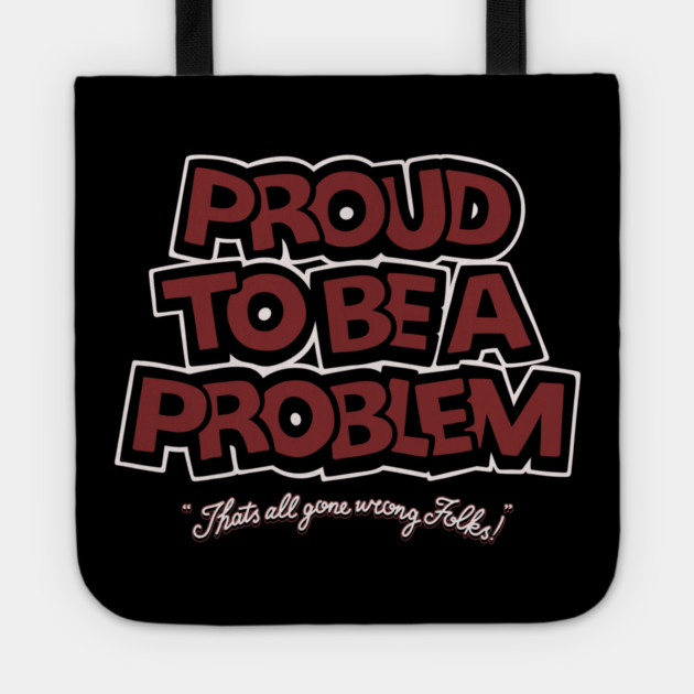 Problem Cartoon Rebel Tote by Wrong