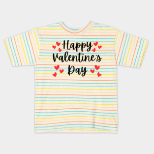 Happy Valentine's Day Kids T-Shirt