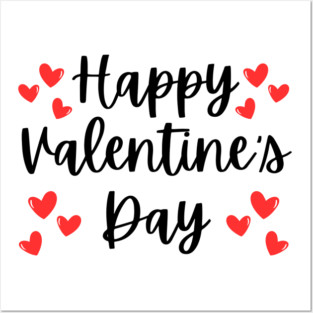 Happy Valentine's Day Posters and Art