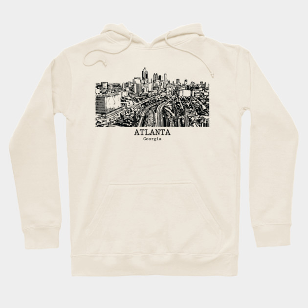 Atlanta - Georgia Hoodie by Lakeric