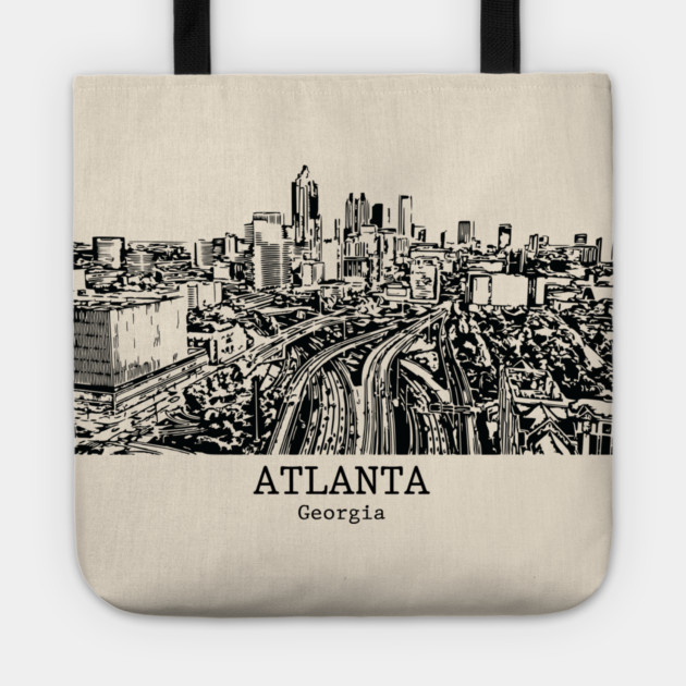 Atlanta - Georgia Tote by Lakeric