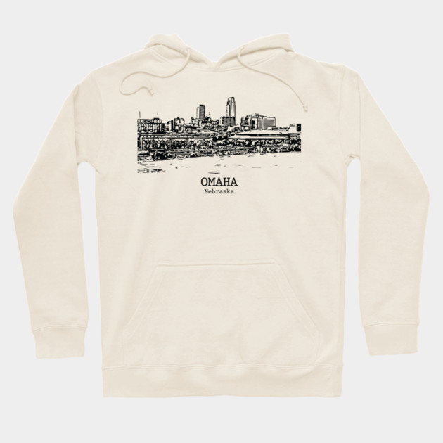 Omaha - Nebraska Hoodie by Lakeric