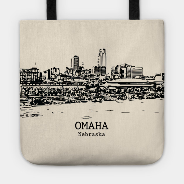 Omaha - Nebraska Tote by Lakeric