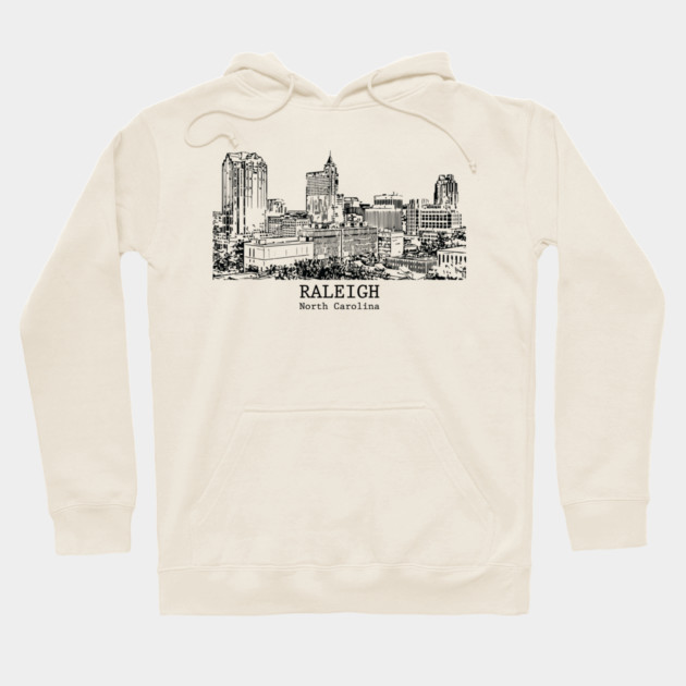 Raleigh - North Carolina Hoodie by Lakeric