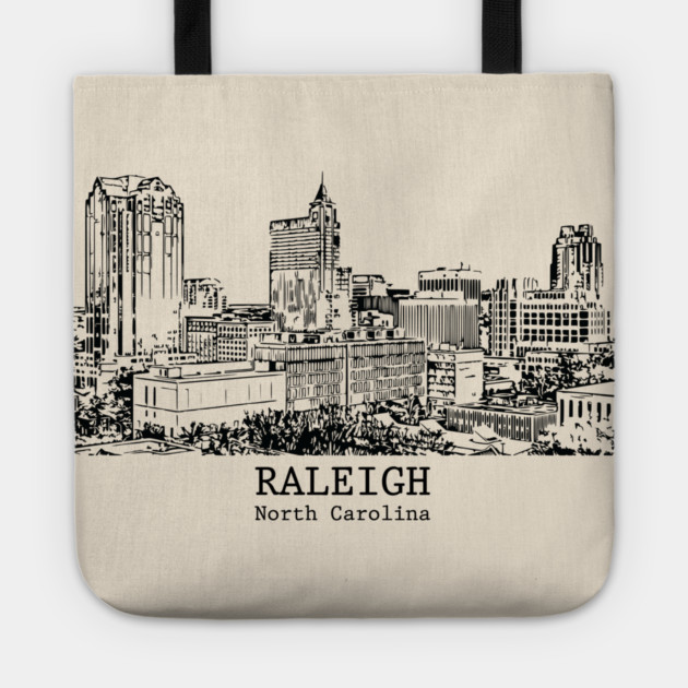 Raleigh - North Carolina Tote by Lakeric