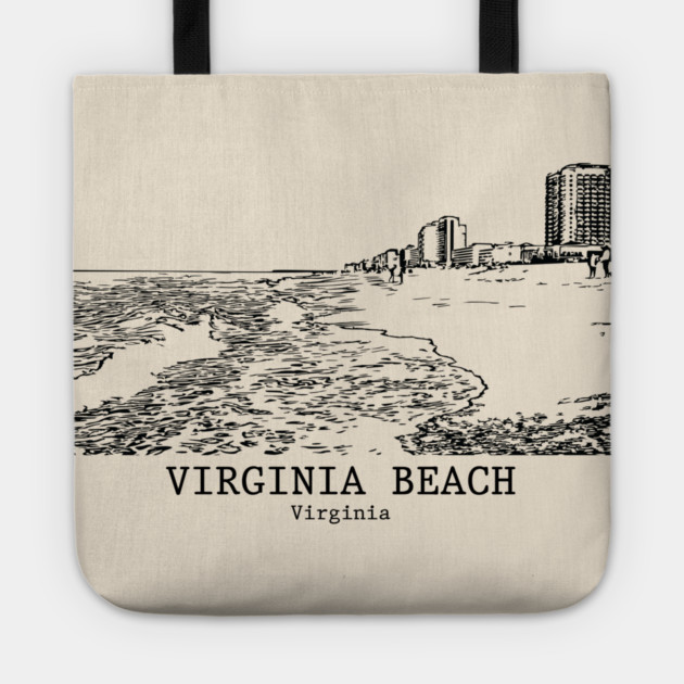 Virginia Beach - Virginia Tote by Lakeric