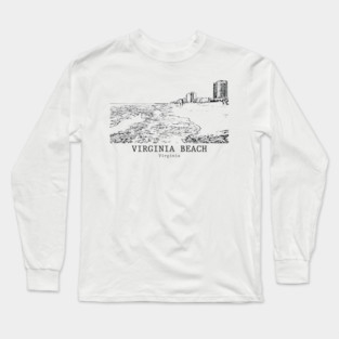 Virginia Beach - Virginia Long Sleeve T-Shirt