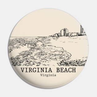 Virginia Beach - Virginia Pin