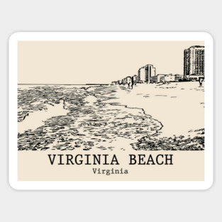 Virginia Beach - Virginia Sticker