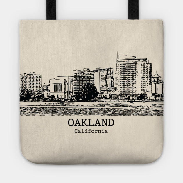 Oakland - California Tote by Lakeric