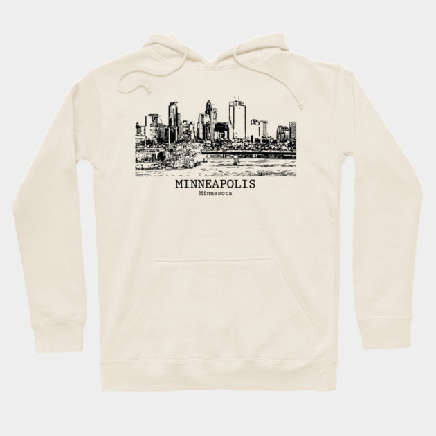 Minneapolis - Minnesota Hoodie by Lakeric
