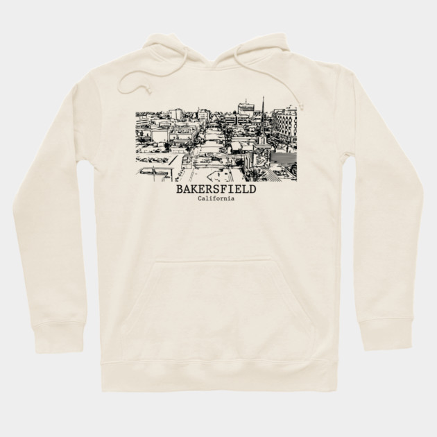 Bakersfield - California Hoodie by Lakeric