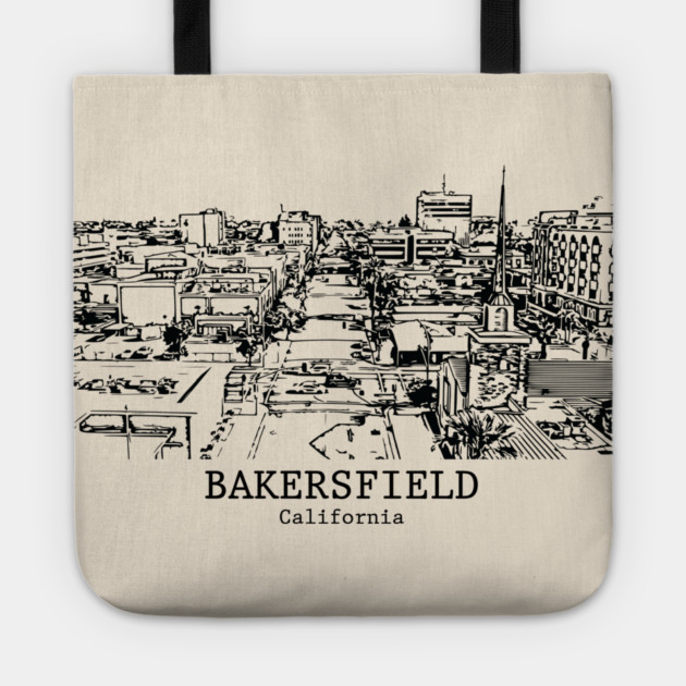 Bakersfield - California Tote by Lakeric