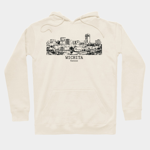 Wichita - Kansas Hoodie by Lakeric
